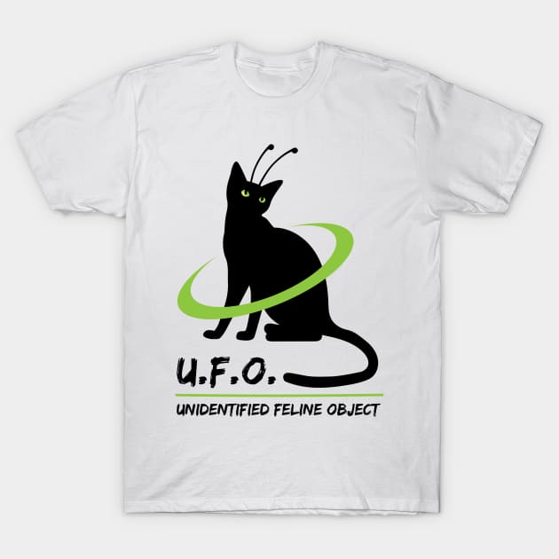 Unidentified Feline Object T-Shirt by Cinestore Merch